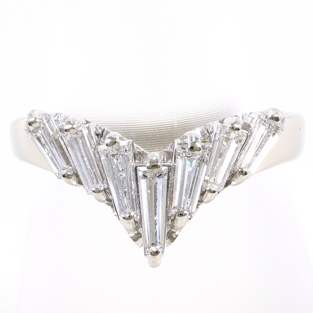 VINTAGE Silver Diamond Ring
